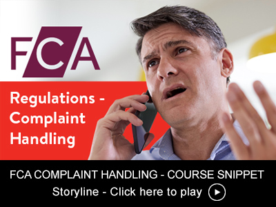 FCA complaint handling