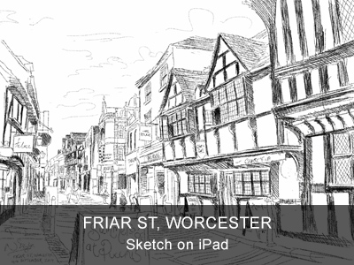 Friar St, Worcester - iPad